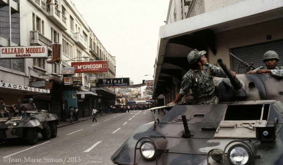 02_Ocupación militar en la zona 1 durante el golpe de Estado liderada por Efrain Ríos Montt en el año 1982_JMS