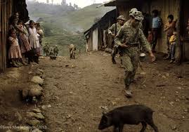 Ocupación militar en la finca la perla en Ixcán, Quiché_JMS